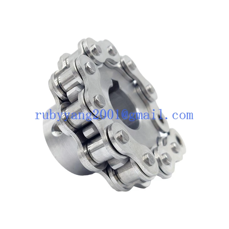Stainless Steel 303 08b Roller Chain For Transmission Parts