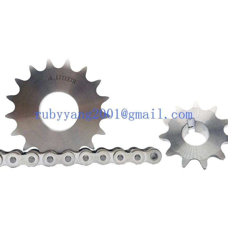 Stainless Steel 303 08b Roller Chain For Transmission Parts